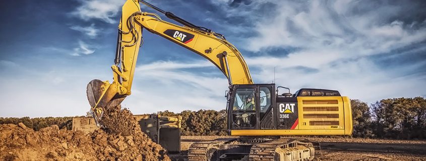 Caterpillar excavator